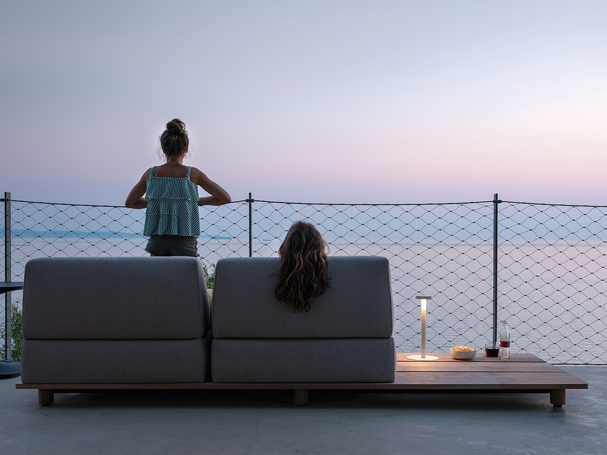 Kristalia Palco Sofa Outdoor Teak