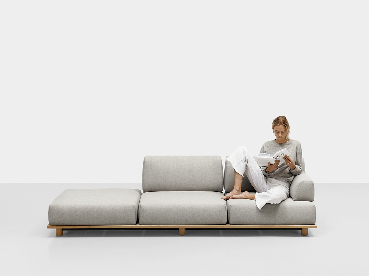 Kristalia Palco Sofa Outdoor Teak