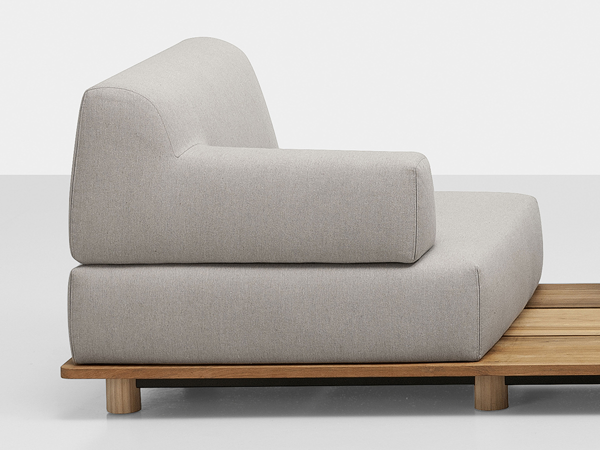 Kristalia Palco Sofa Outdoor Teak