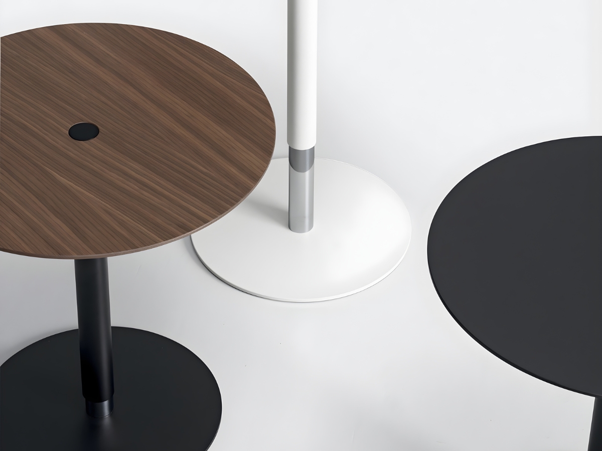 Kristalia Ptb Push The Button Table Wooden Top