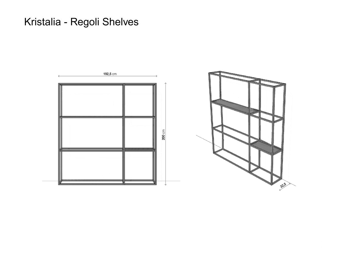 Kristalia Regoli Shelf