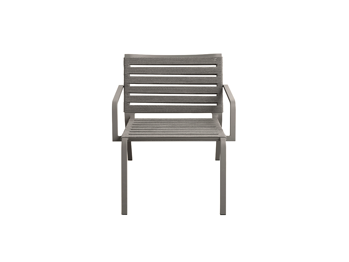 Kristalia Rest Lounge Chair With Armrests Rope