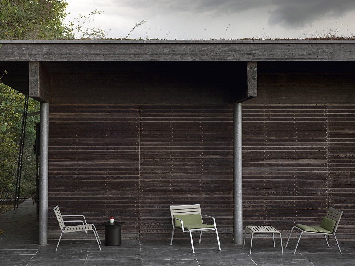 Kristalia Rest Lounge Chair With Armrests Rope