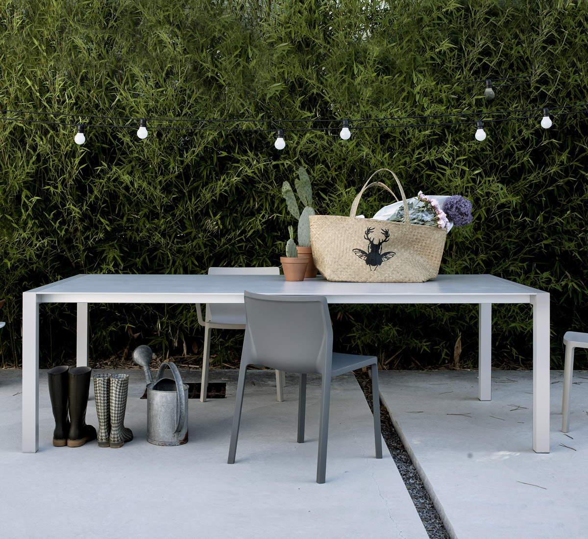 Kristalia Sushi 90 Outdoor Table