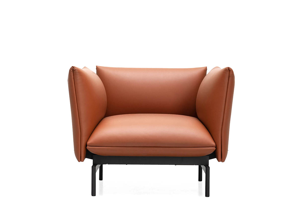Kristalia Tenso Armchair Black Varnished Base