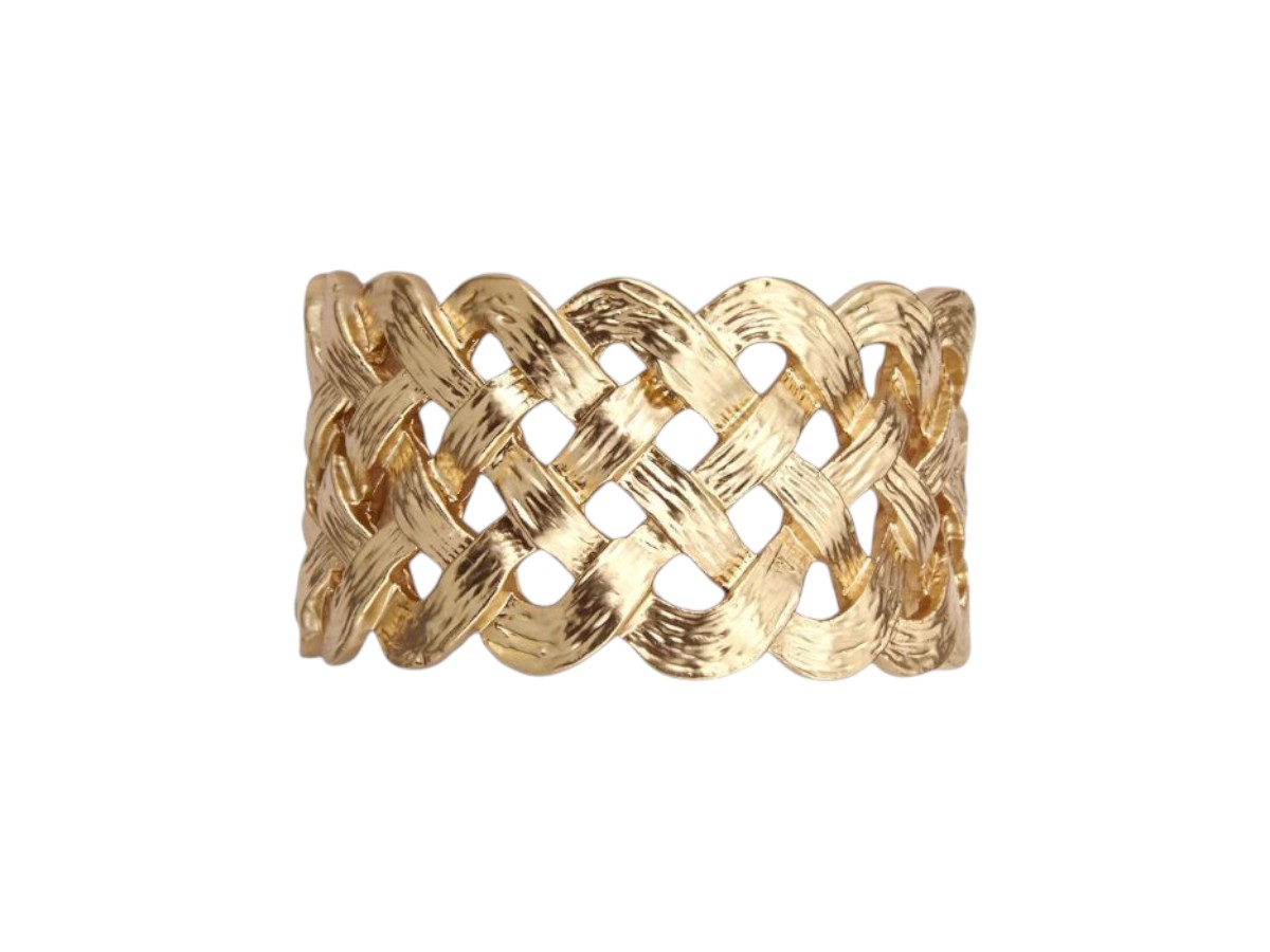 Салфетница L'objet Braid Anello Portatovagliolo, набор 4