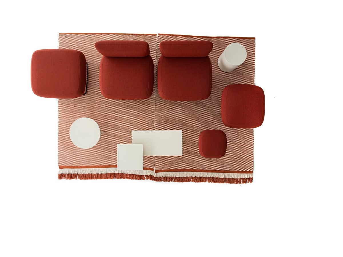 laCividina Bernard Pouf Large