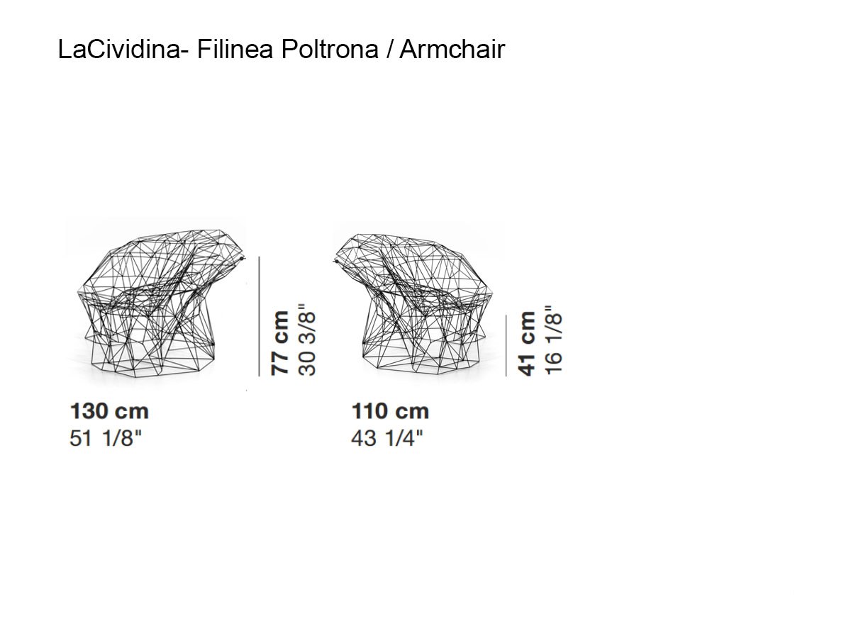 laCividina Filinea Armchair
