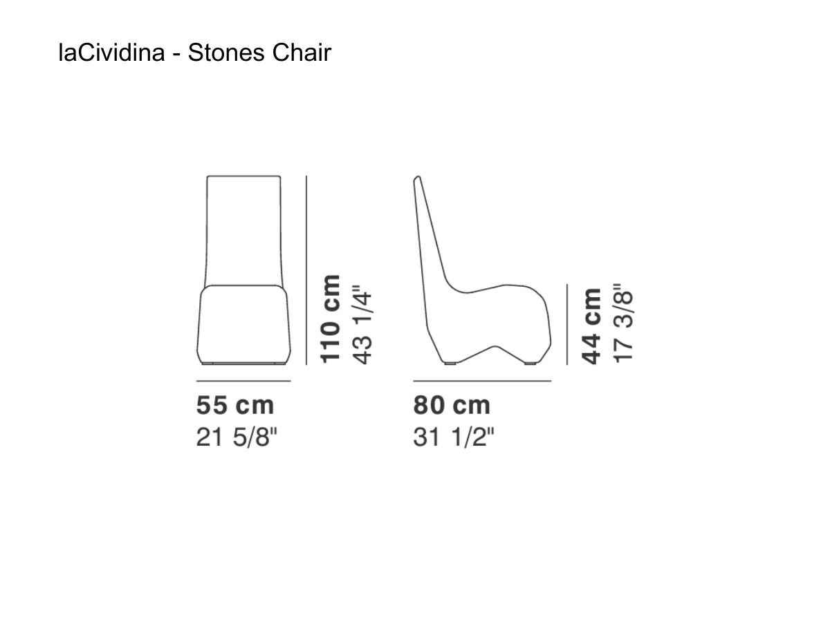 laCividina Stones Chair