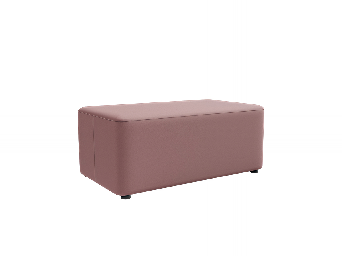 laCividina Velour Pouf 100x56 Cm