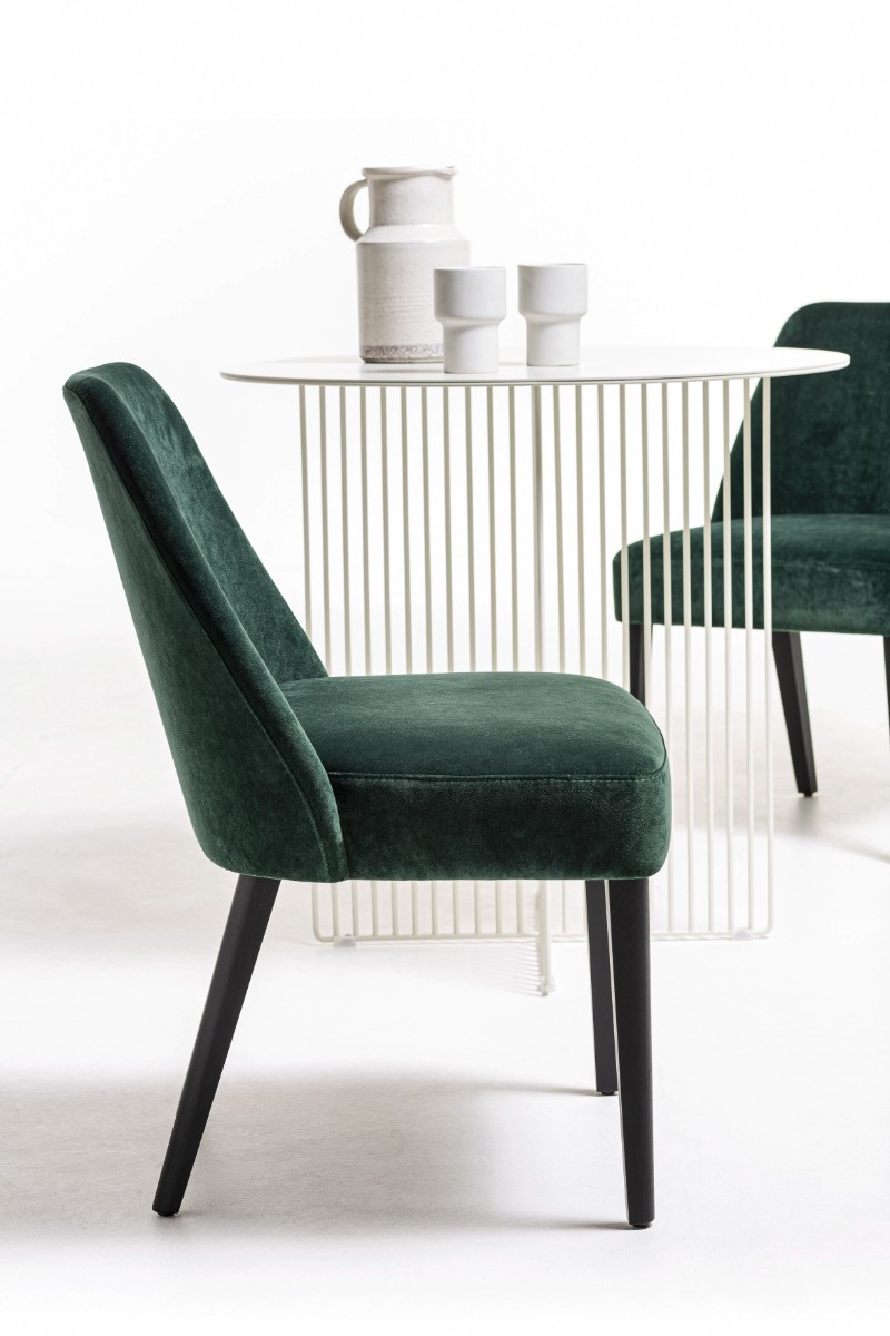 laCividina Velour Chair