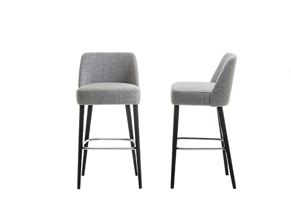 laCividina Velour Bar Stool