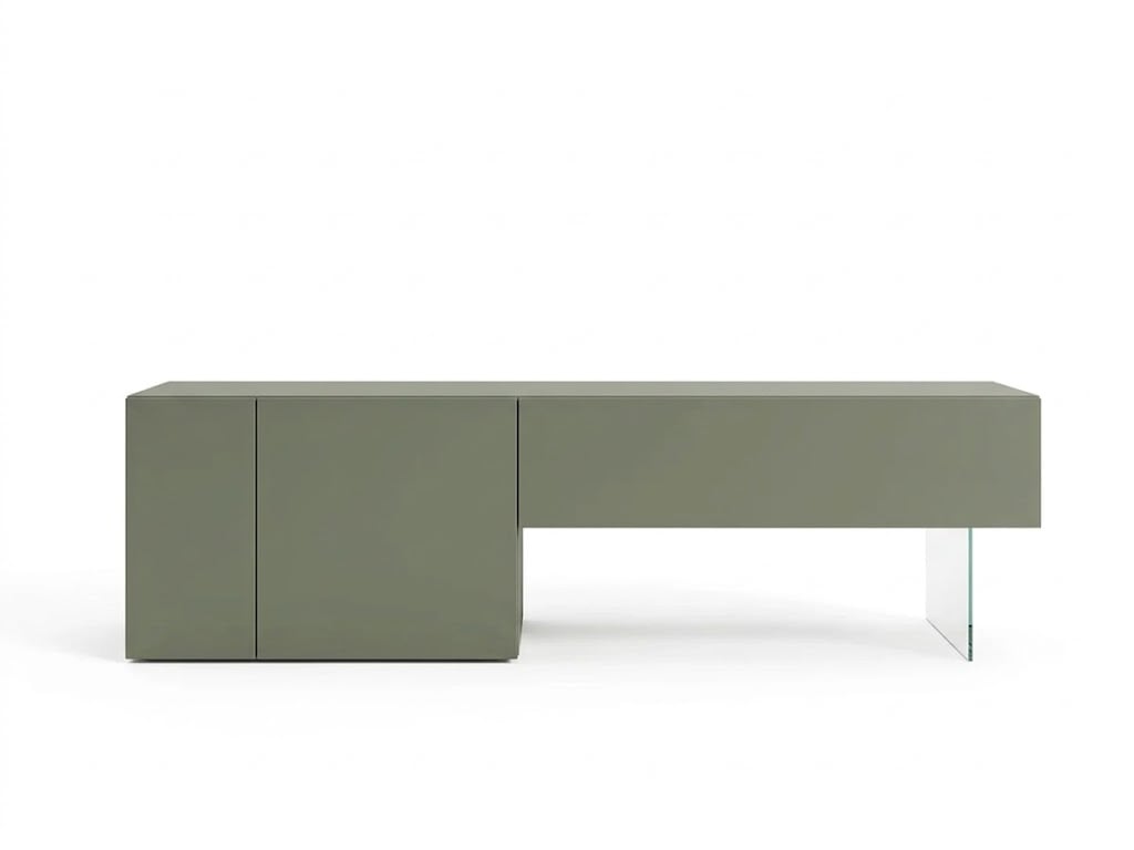 Lago 36e8 Sideboard 0038315 Lacquered Olive Extraclear