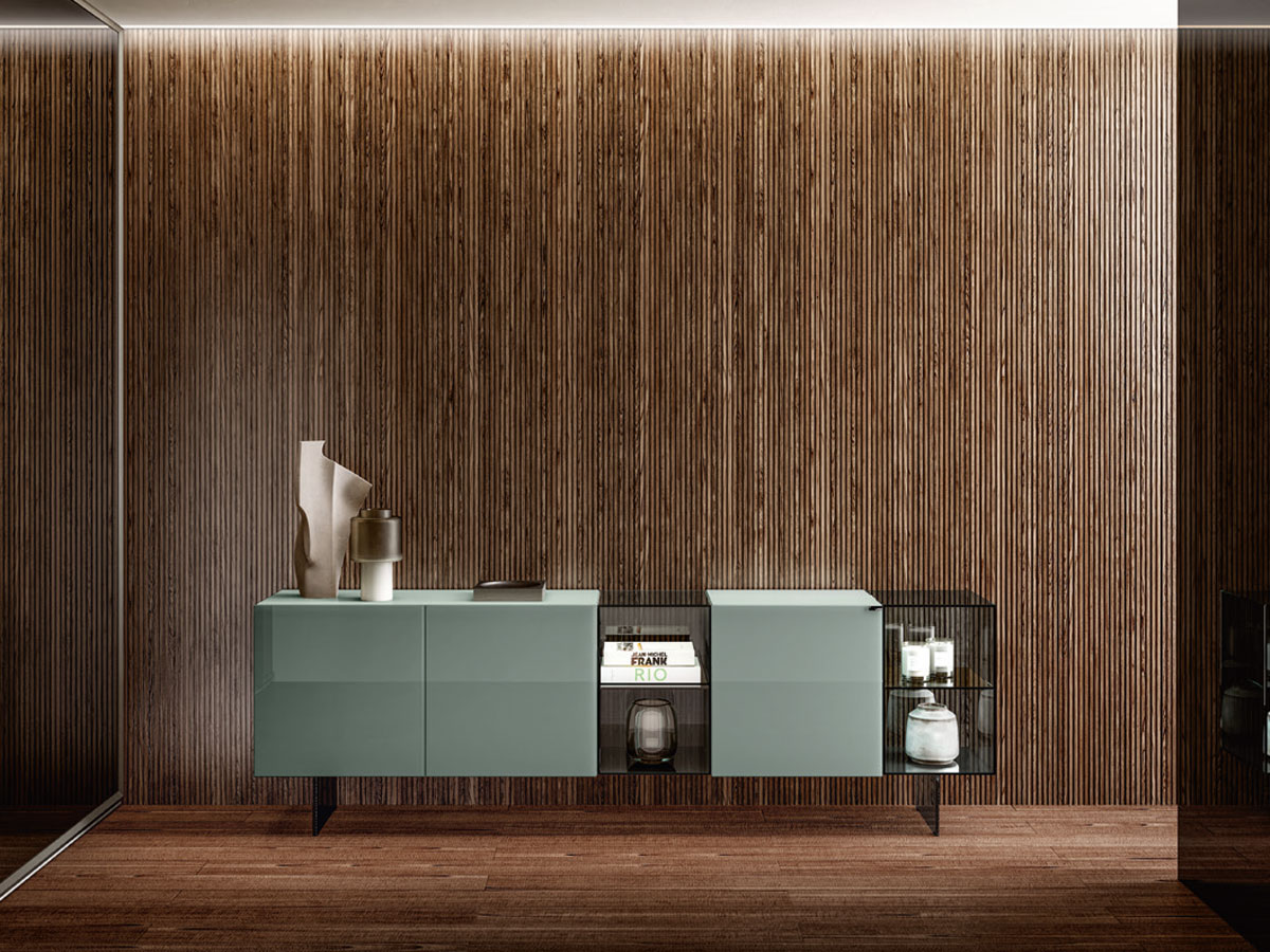 Lago 36e8 Glass Sideboard Collection