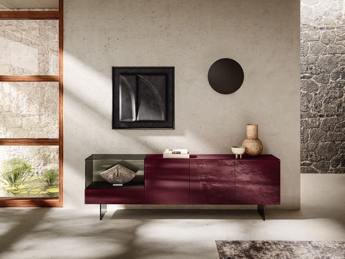 Lago 36e8 Glass Sideboard Collection
