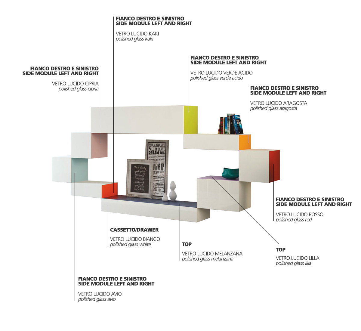 Lago 36e8 Side Storage Composition 1