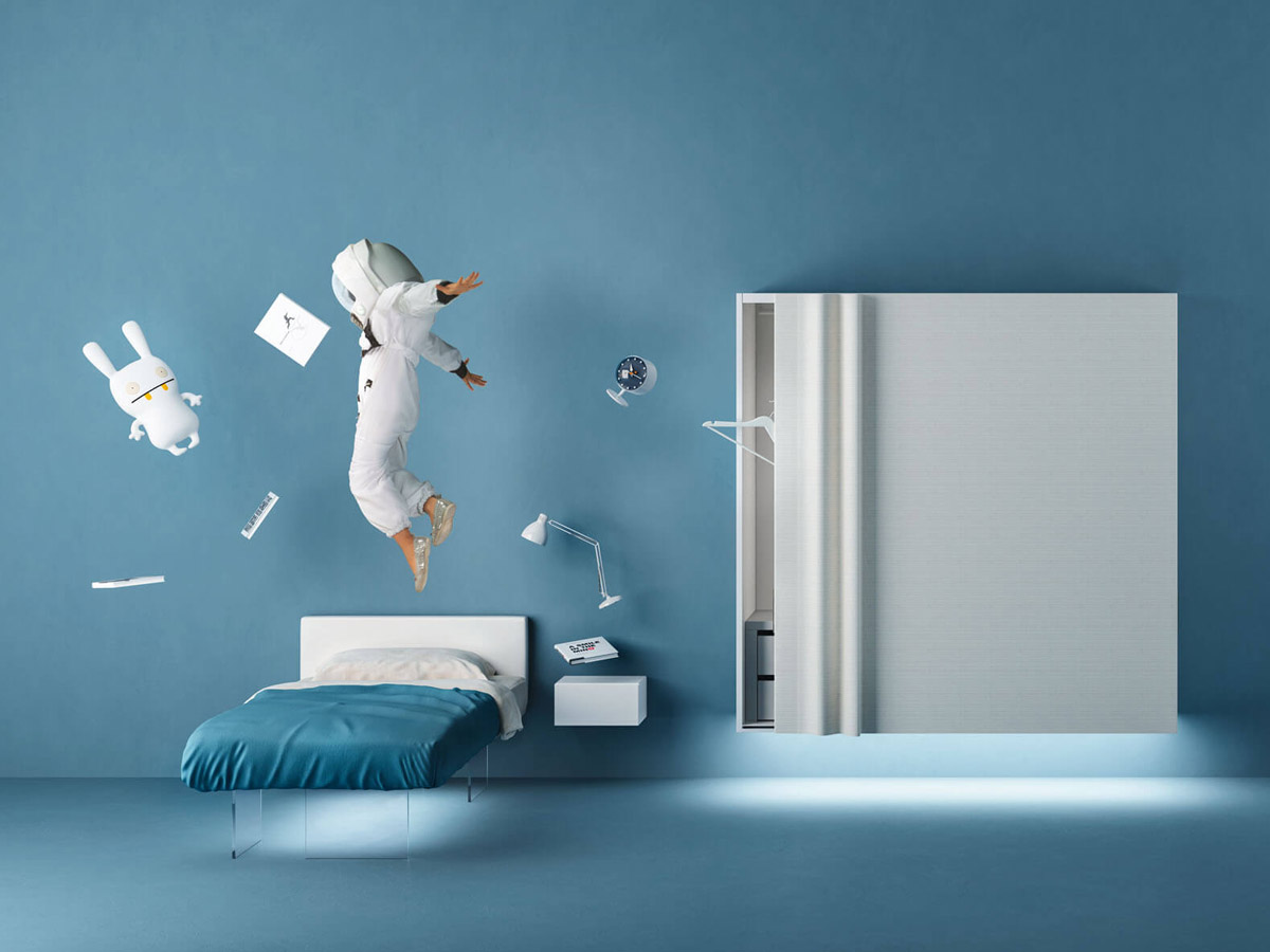 Lago Air Single Bed