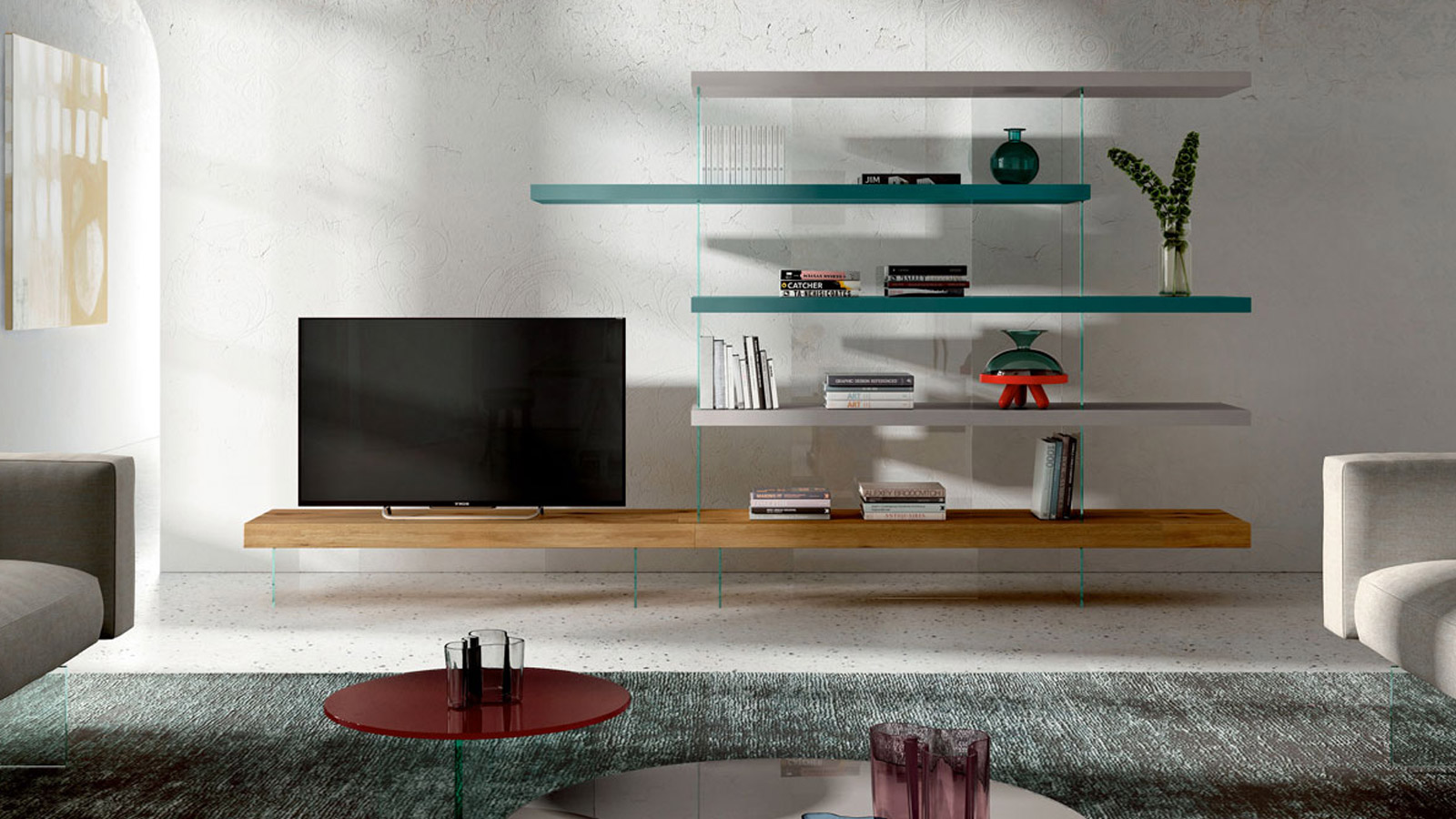 Lago Air Shelf Bookshelves Collection
