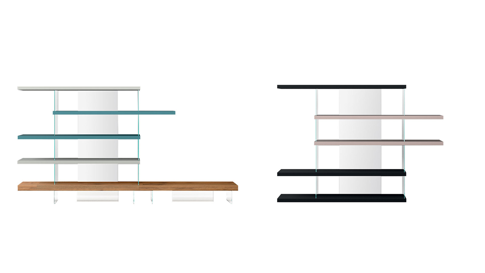 Lago Air Shelf Bookshelves Collection