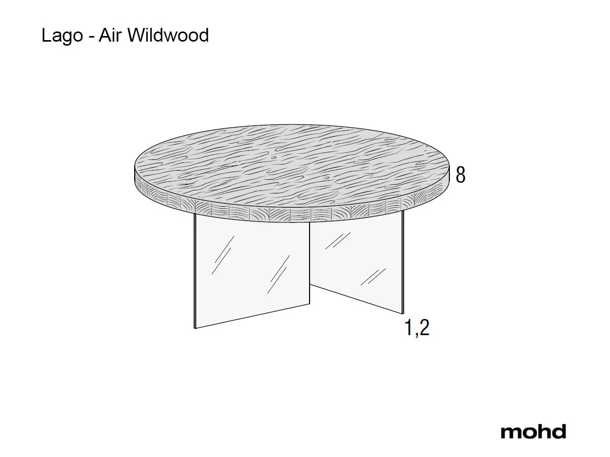 Lago Air Wildwood Round Table