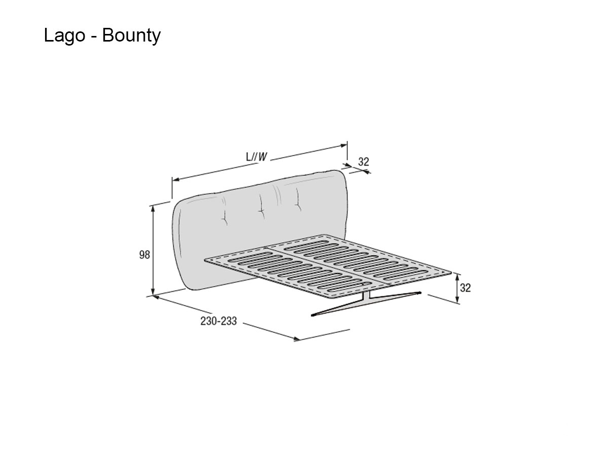 Lago Bounty Bed
