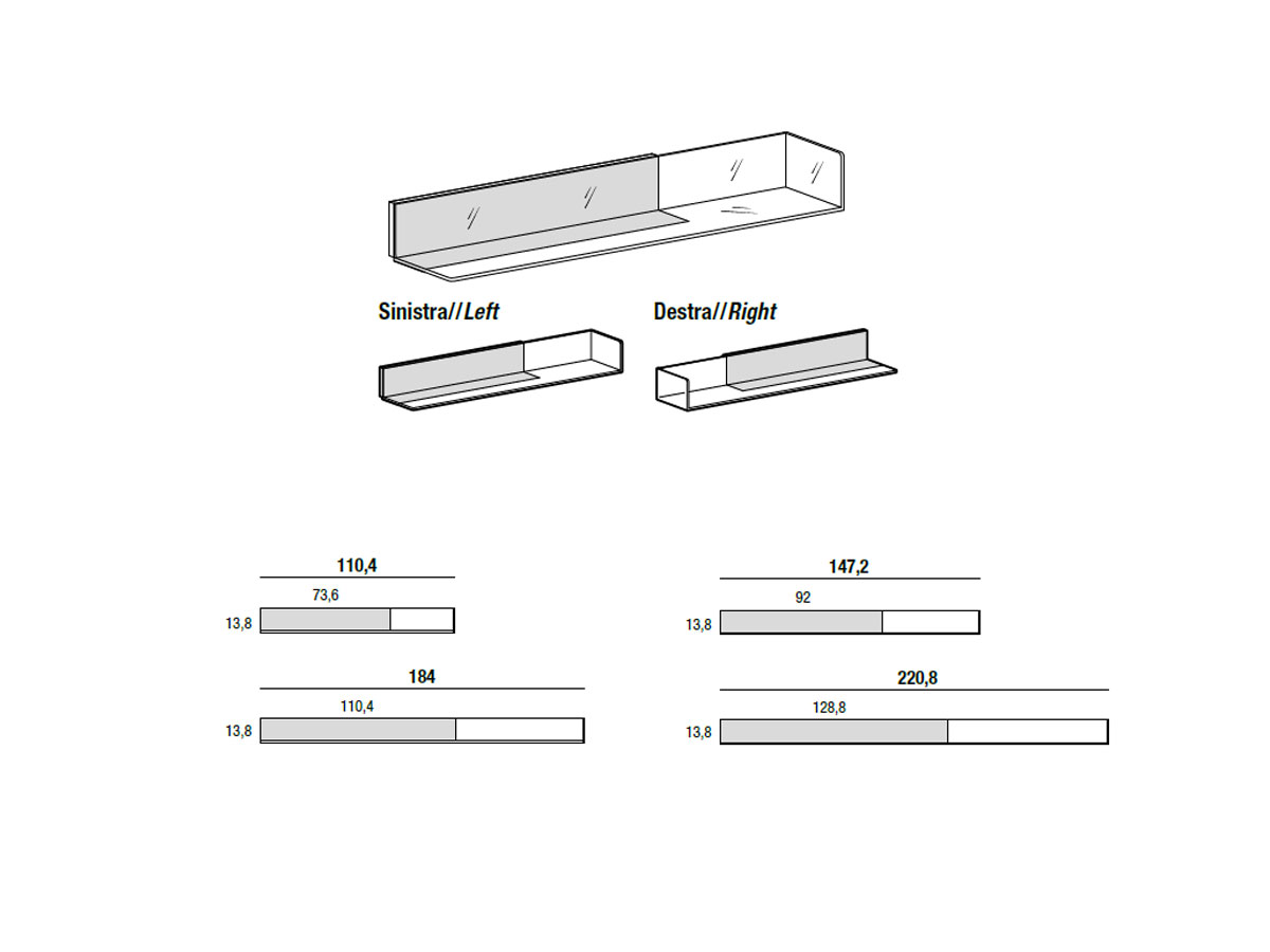 Lago Cartesio Shelf