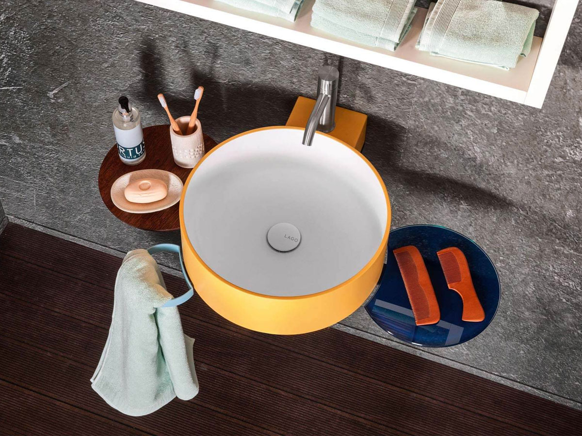 Lago Cellule Lavabo Circolare