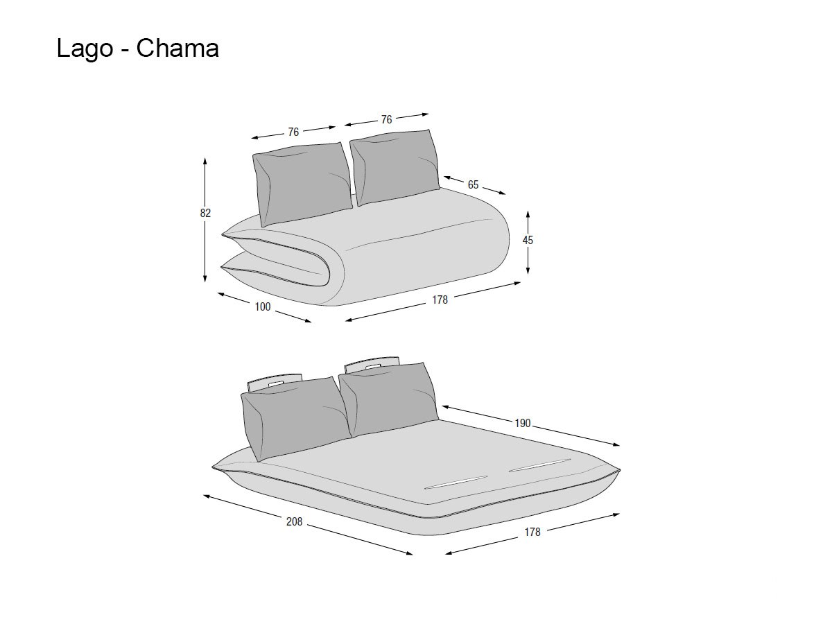Lago Chama Sofa Bed