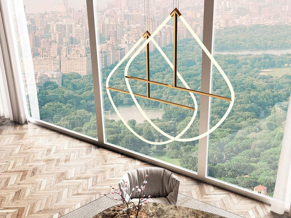 Lago Chic Suspension Lamp