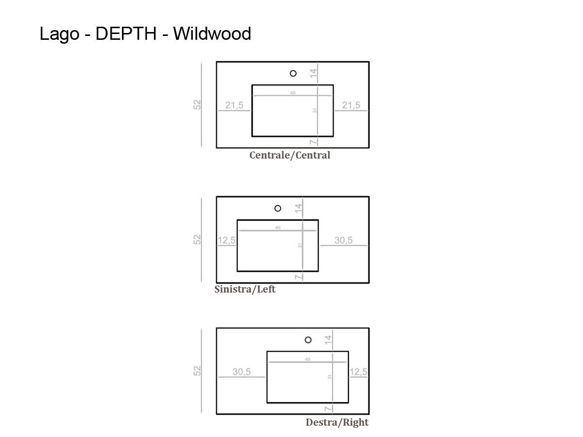 Lago Depth Wildwood Washbasin