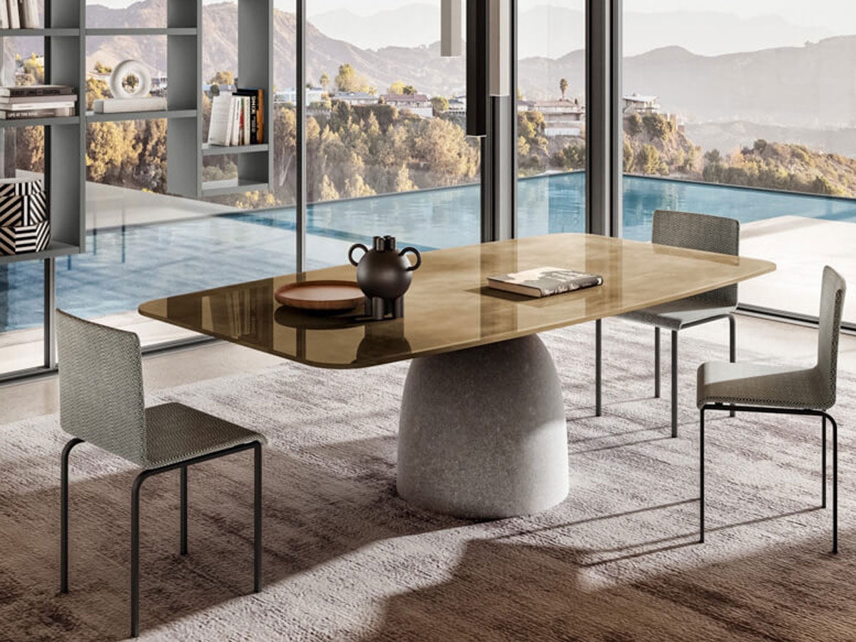 Lago Janeiro Shaped Table