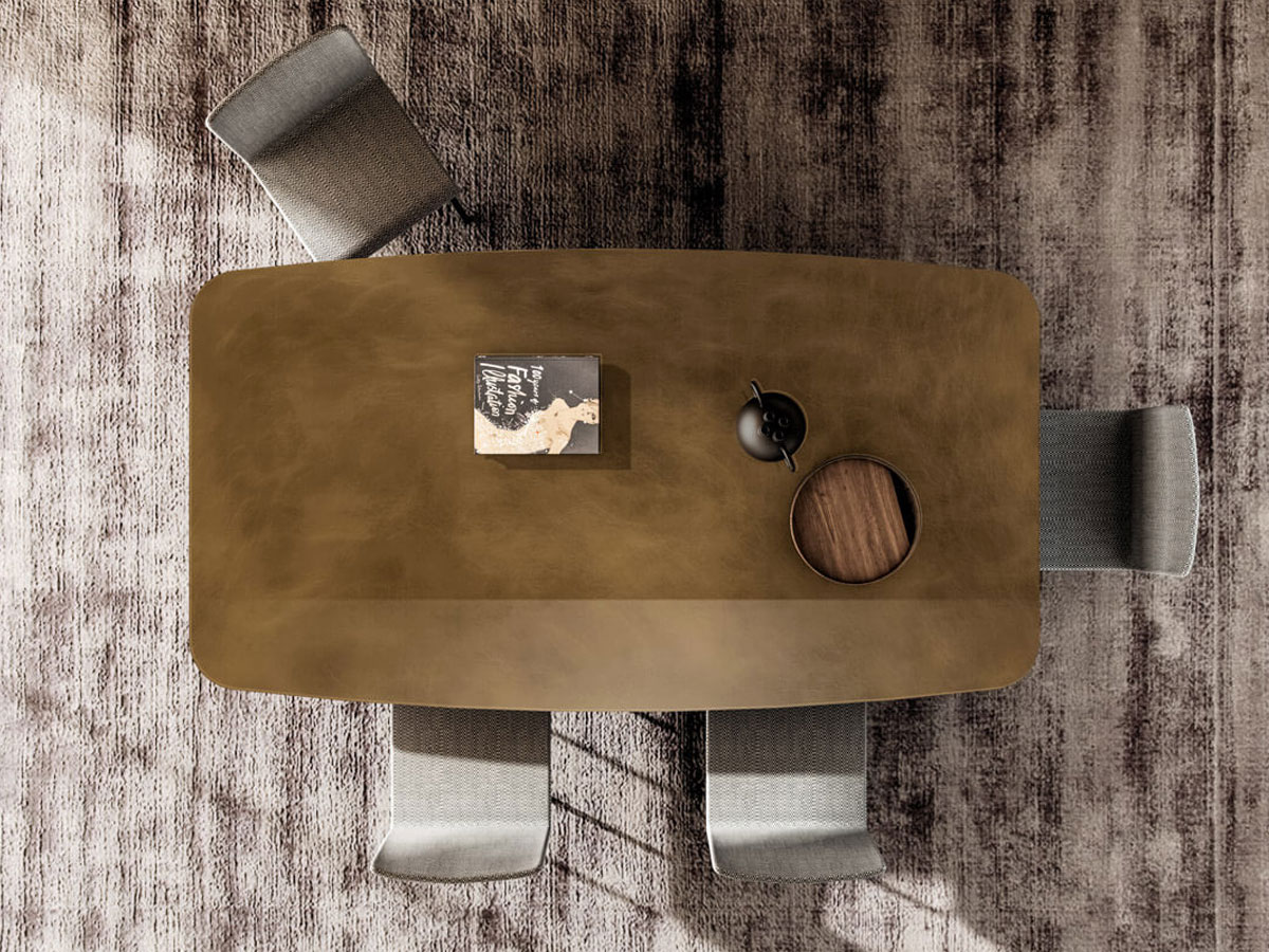 Lago Janeiro Shaped Table