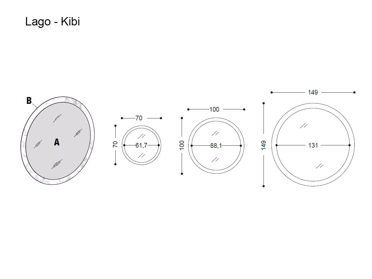 Lago Kibi Mirror