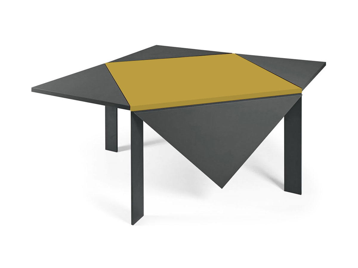 Lago Loto Table 100 Top Lacquered