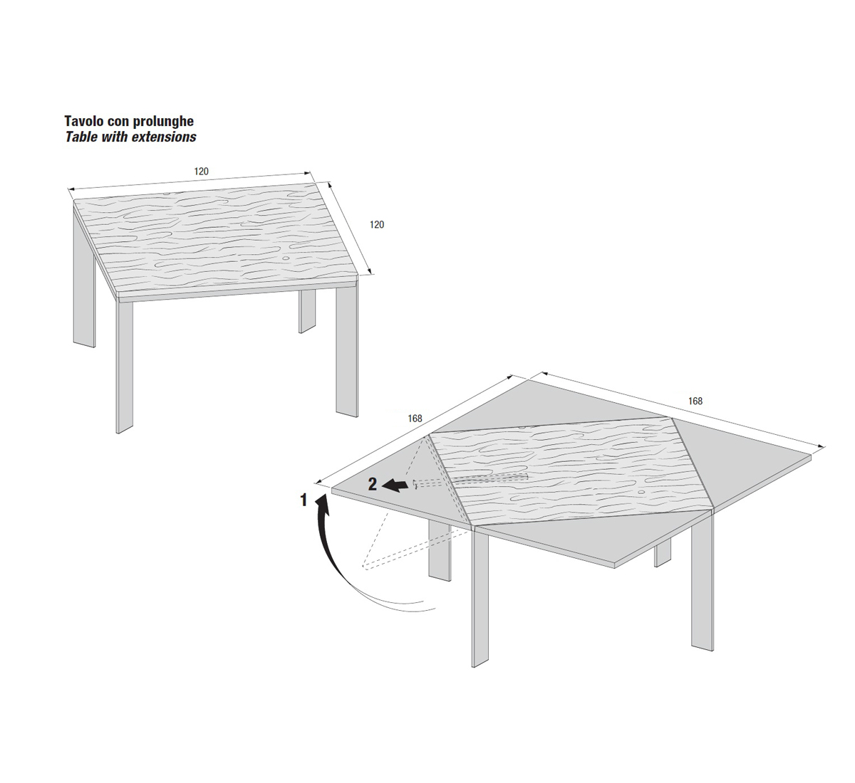Lago Loto Table Top Wildwood