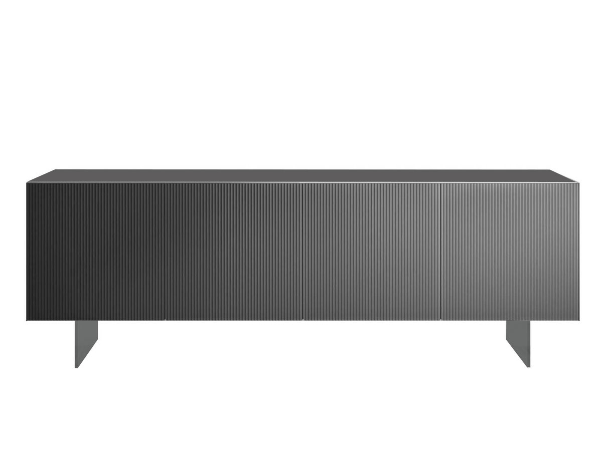 Lago Materia Sideboard 100303 With Double Faced Panel Matt Glass Clay