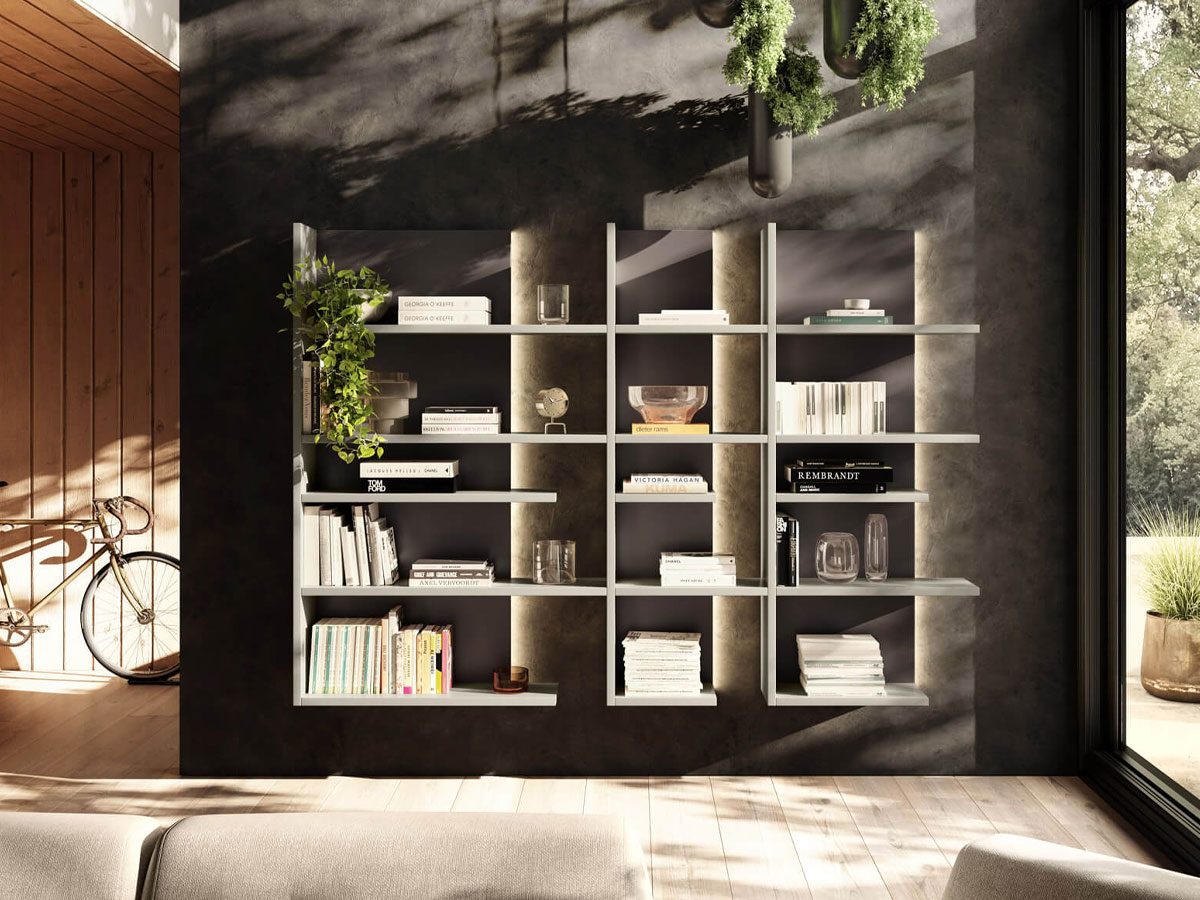 Lago Pentagram Bookshelf Composition 1455
