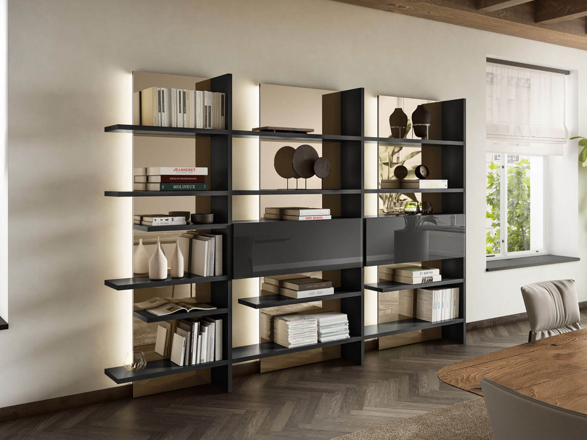 Lago Pentagram Bookshelf Composition 1457