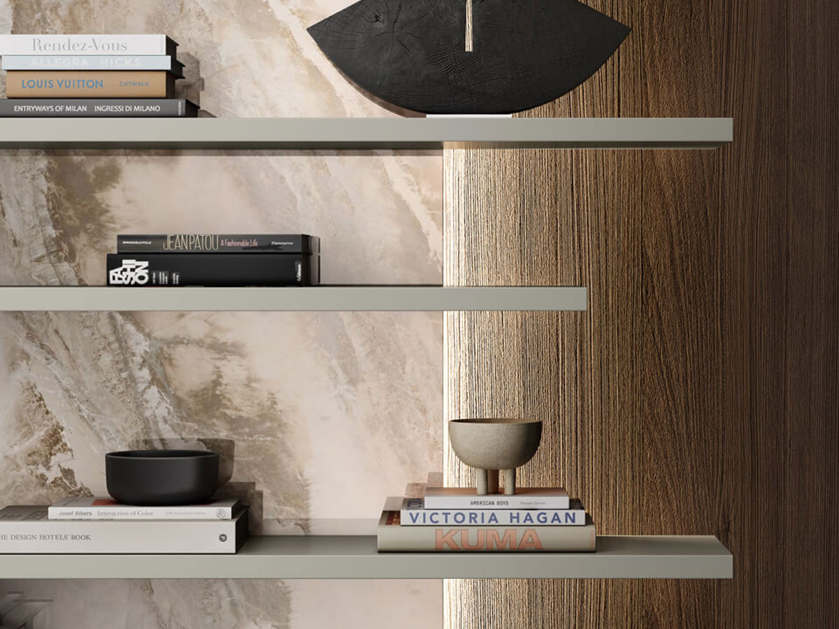 Lago Pentagram Bookshelf Composition 1457