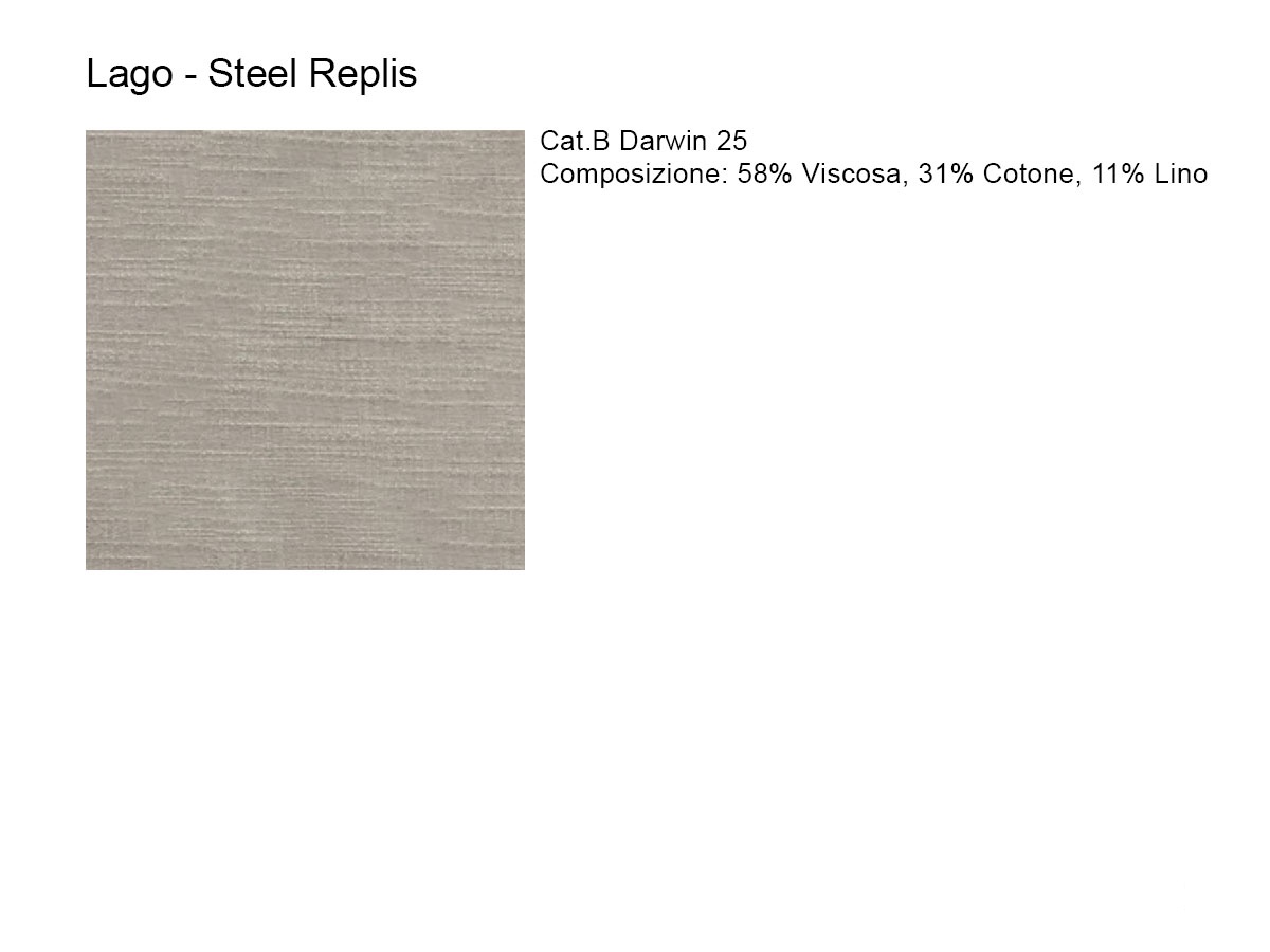Lago Replis 208x176 Cat B Darwin 25 Bed Steel