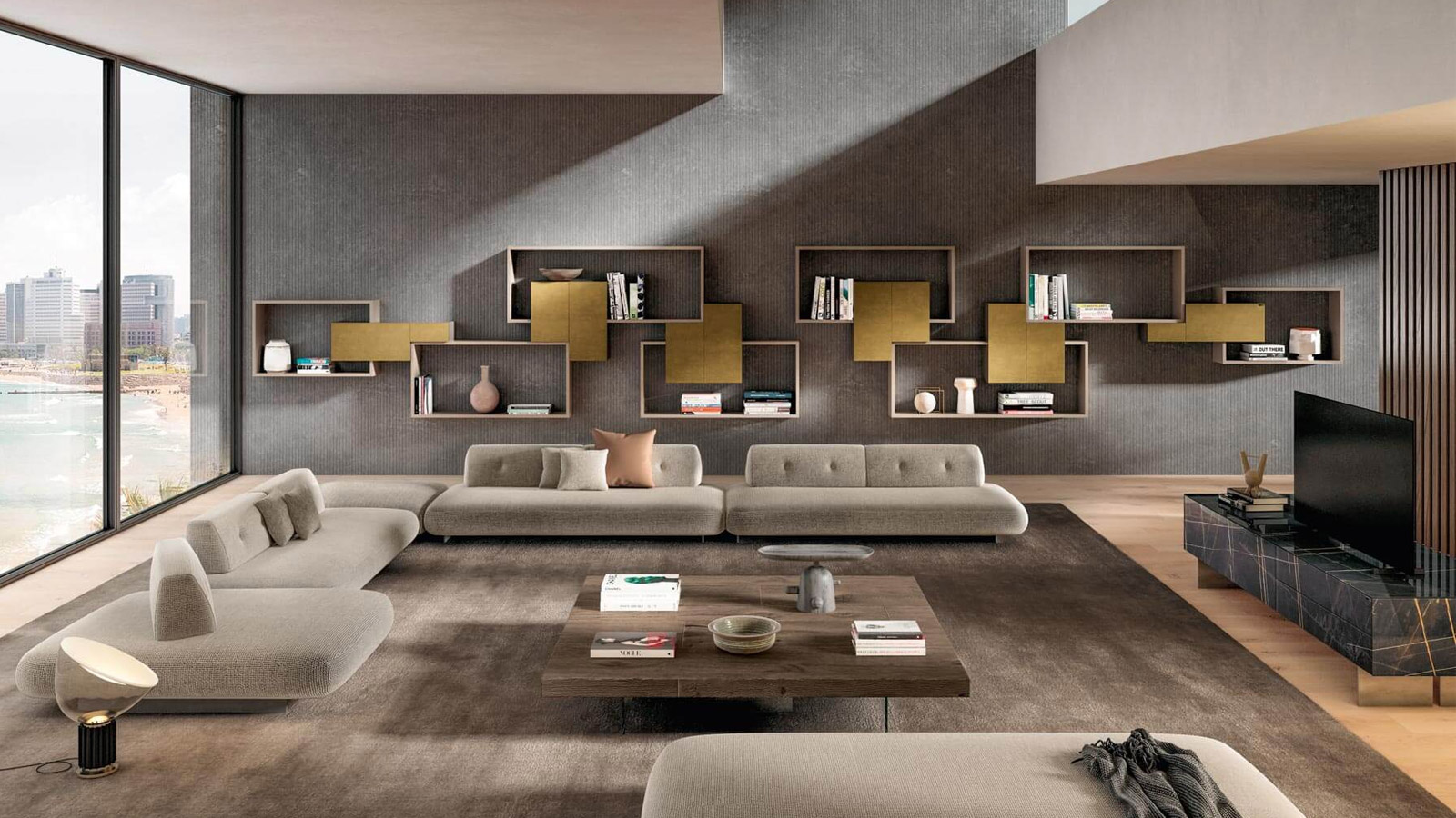 Lago Sand Sofa Collection