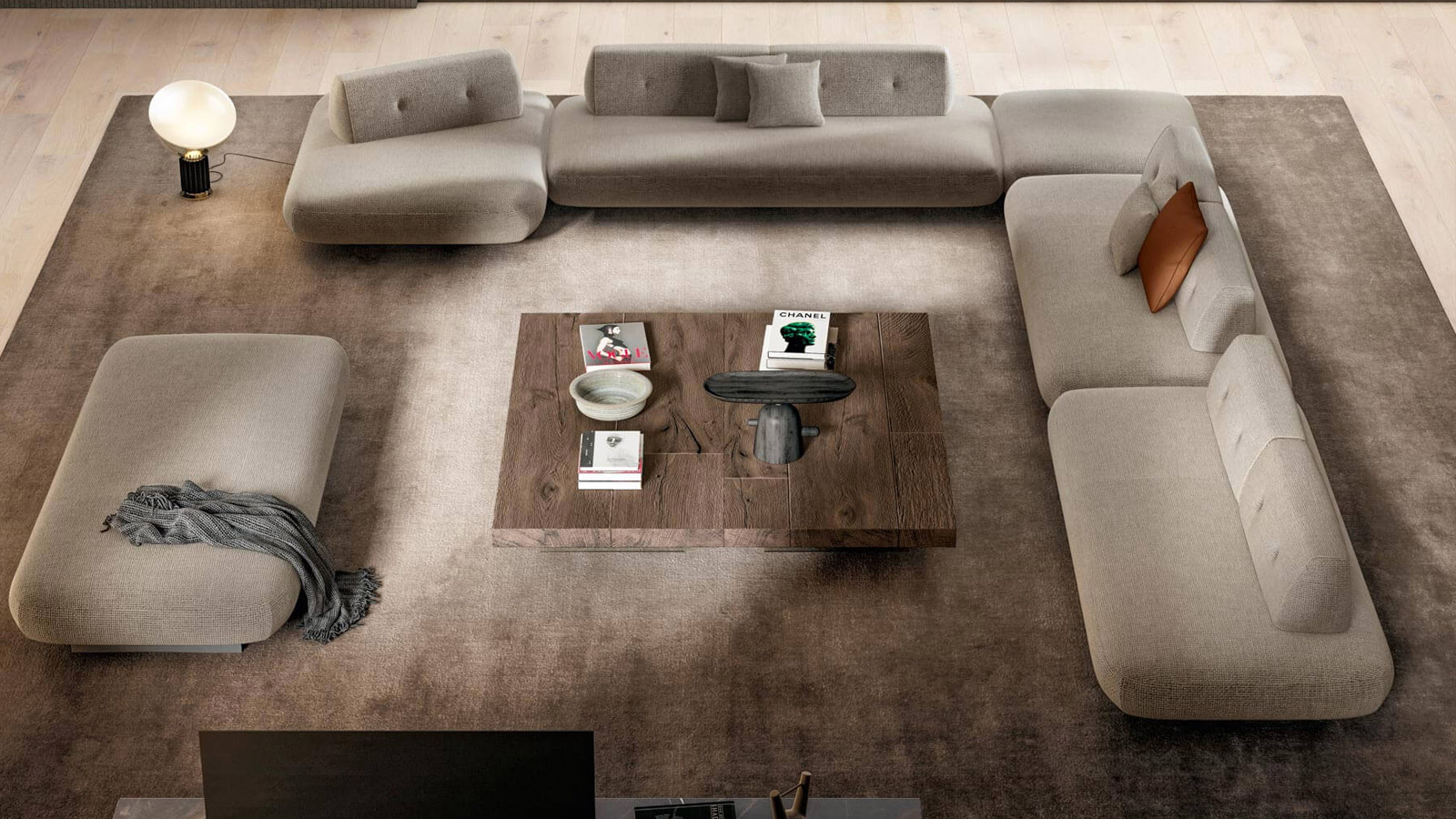 Lago Sand Sofa Collection