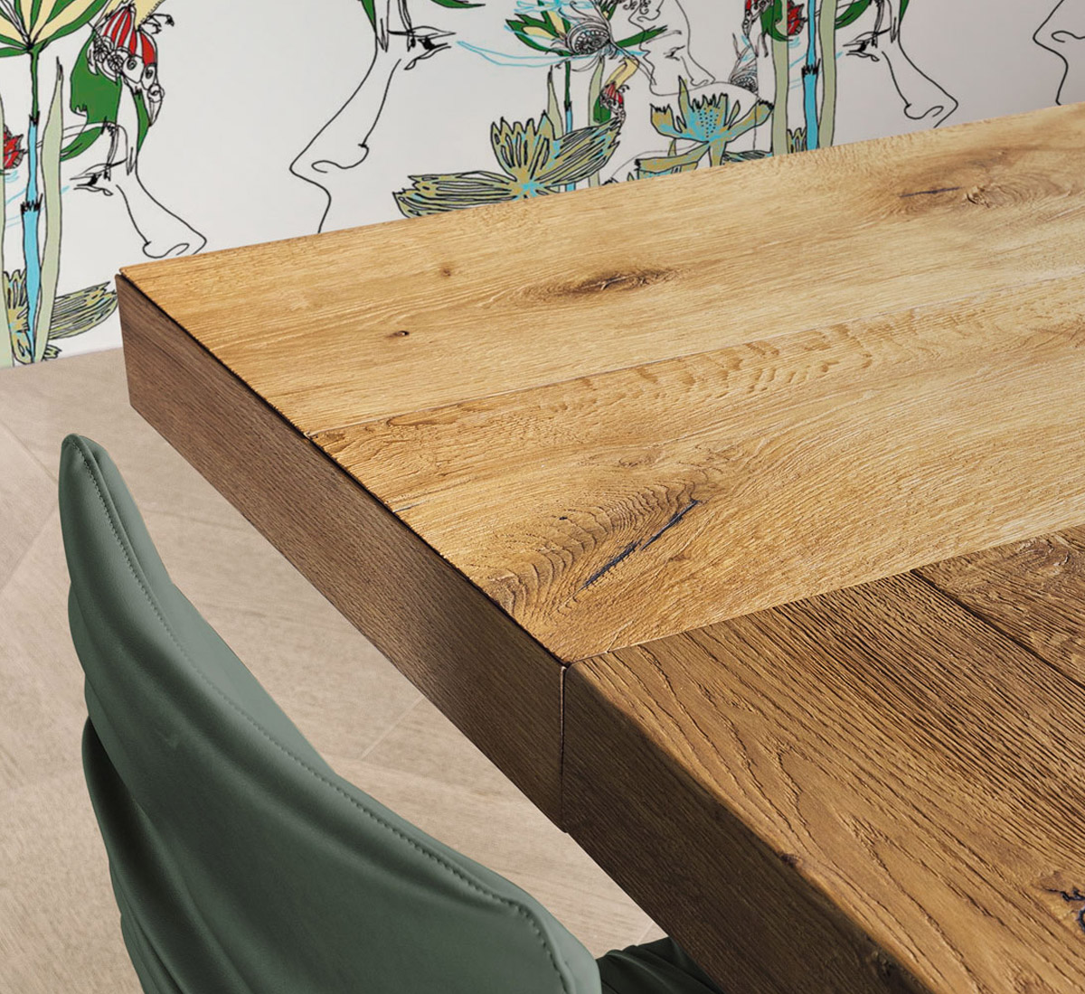 Lago Table Air Wildwood Extendable 190294 Natural