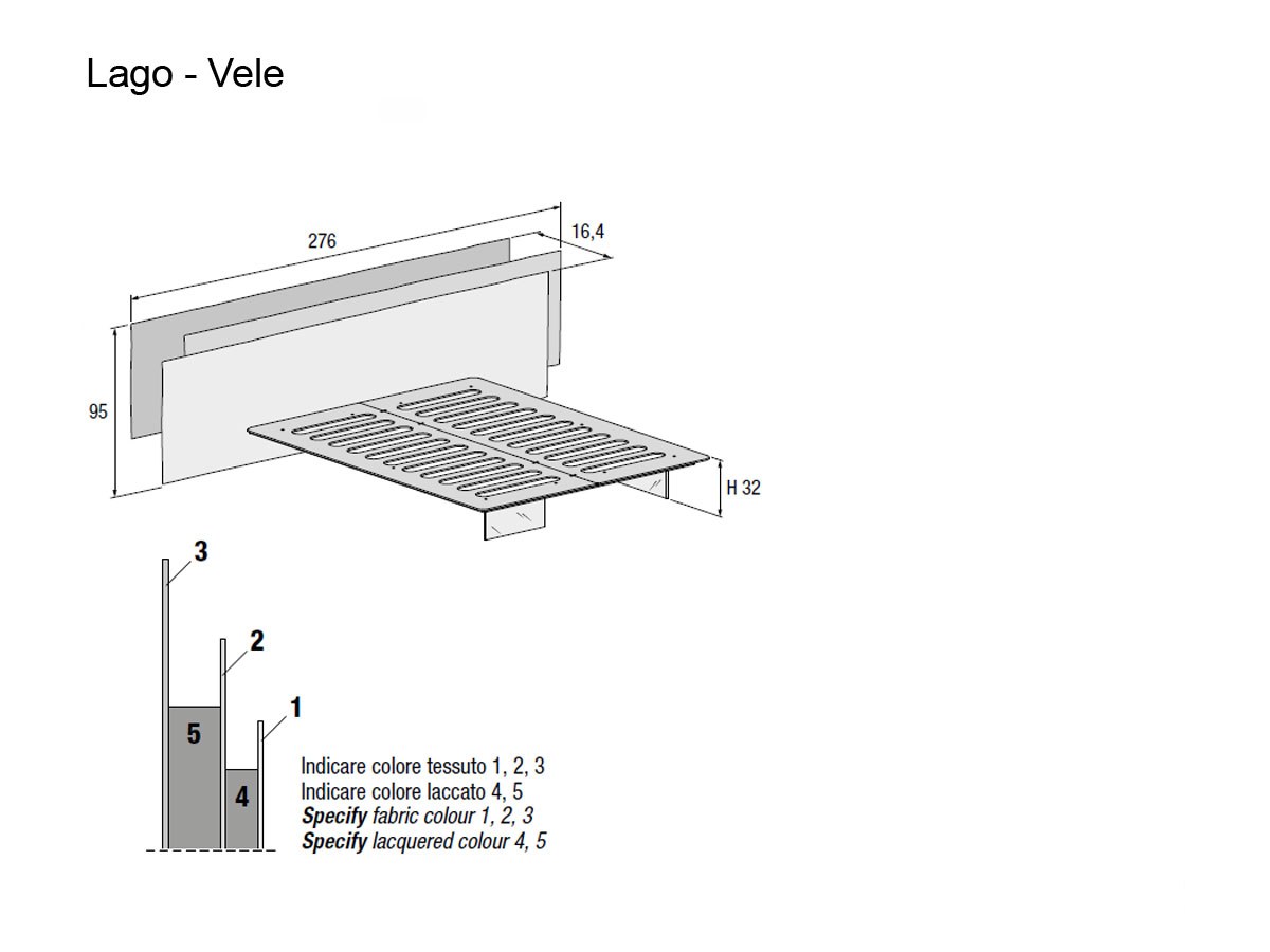 Lago Vele Bed