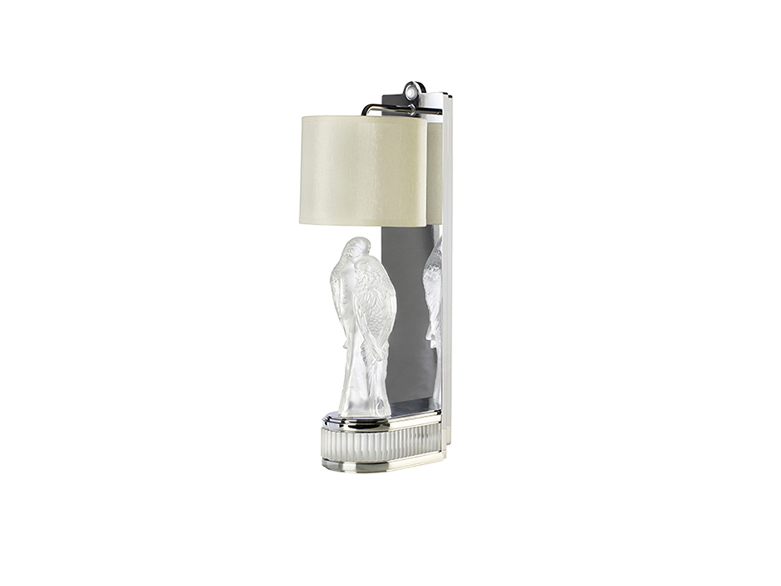 Lalique 2 Perruches Wall Lamp