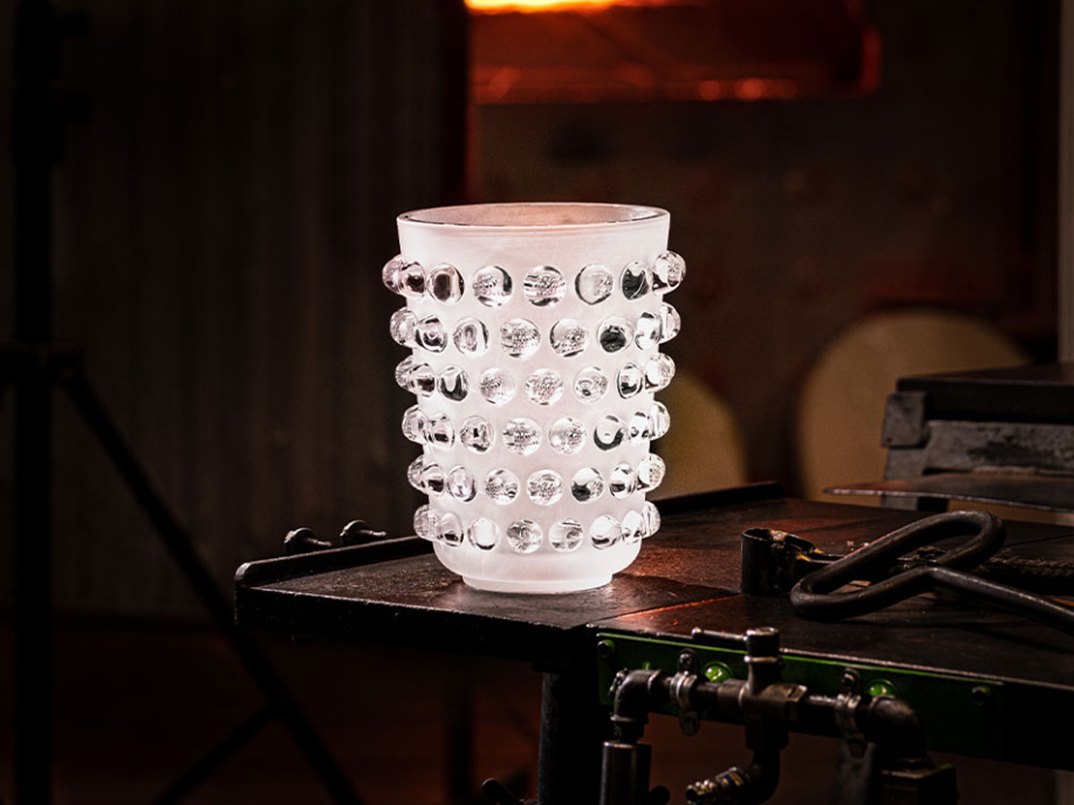 Lalique 2023 Vintage Mossi Vase