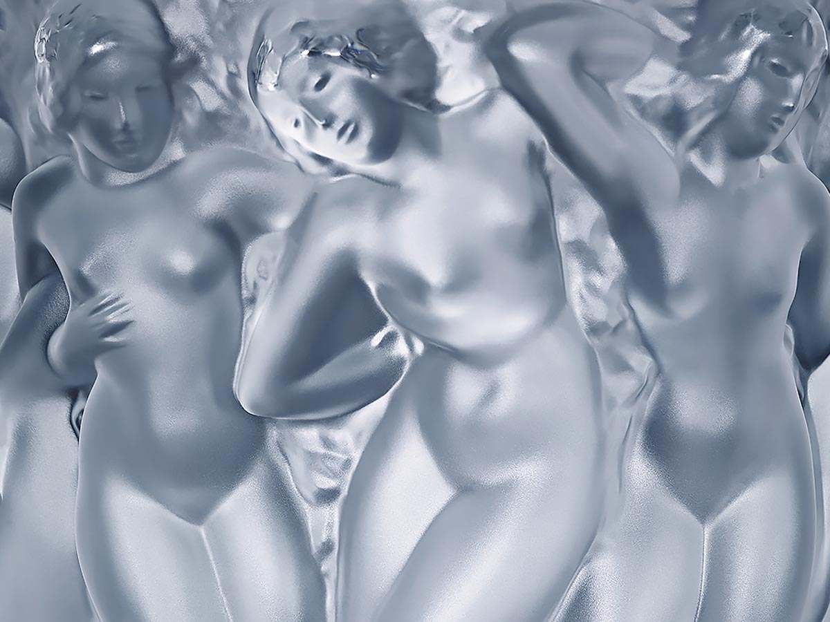 Lalique Bacchantes Grand Vase