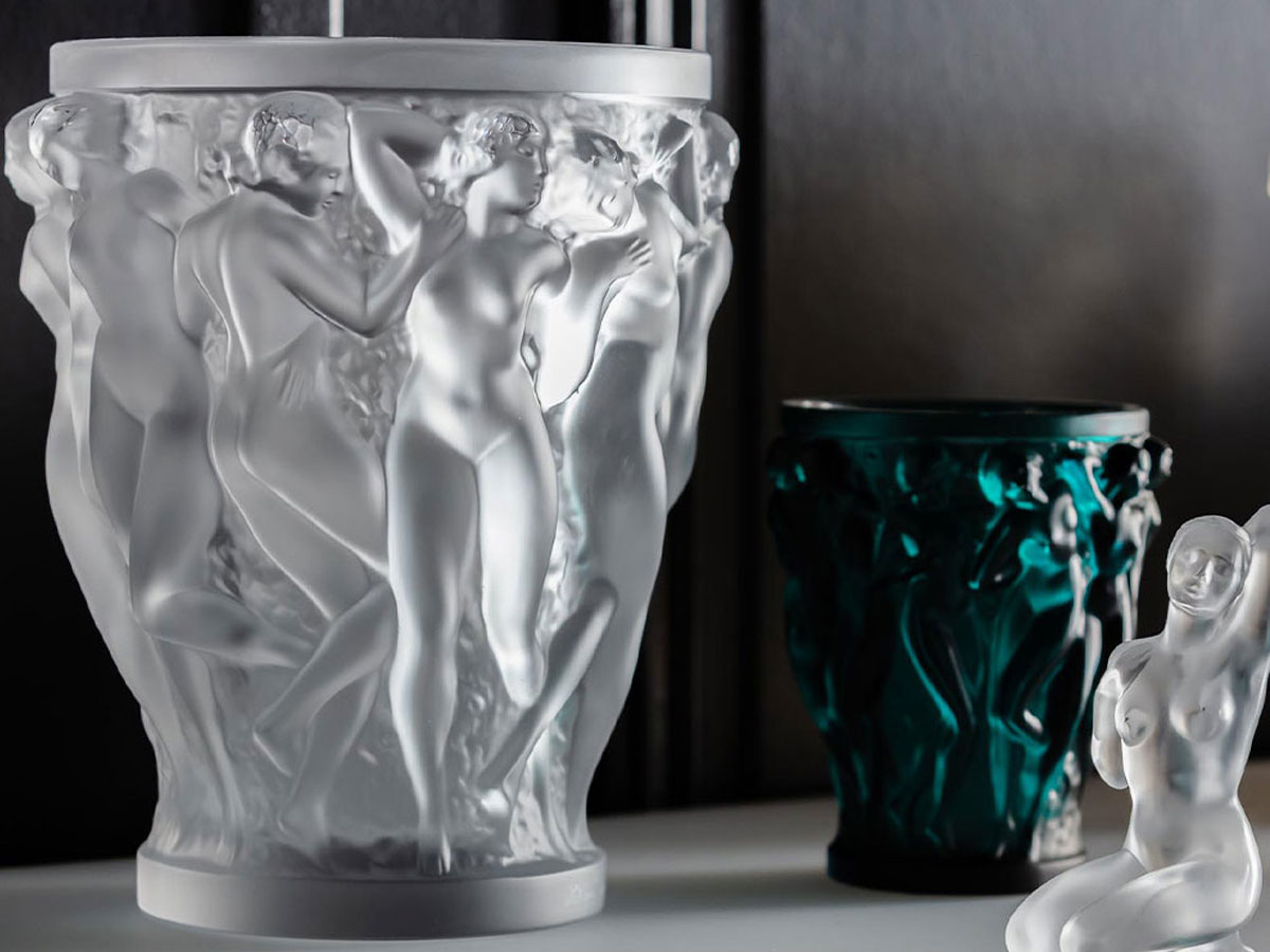 Lalique Bacchantes Grand Vase