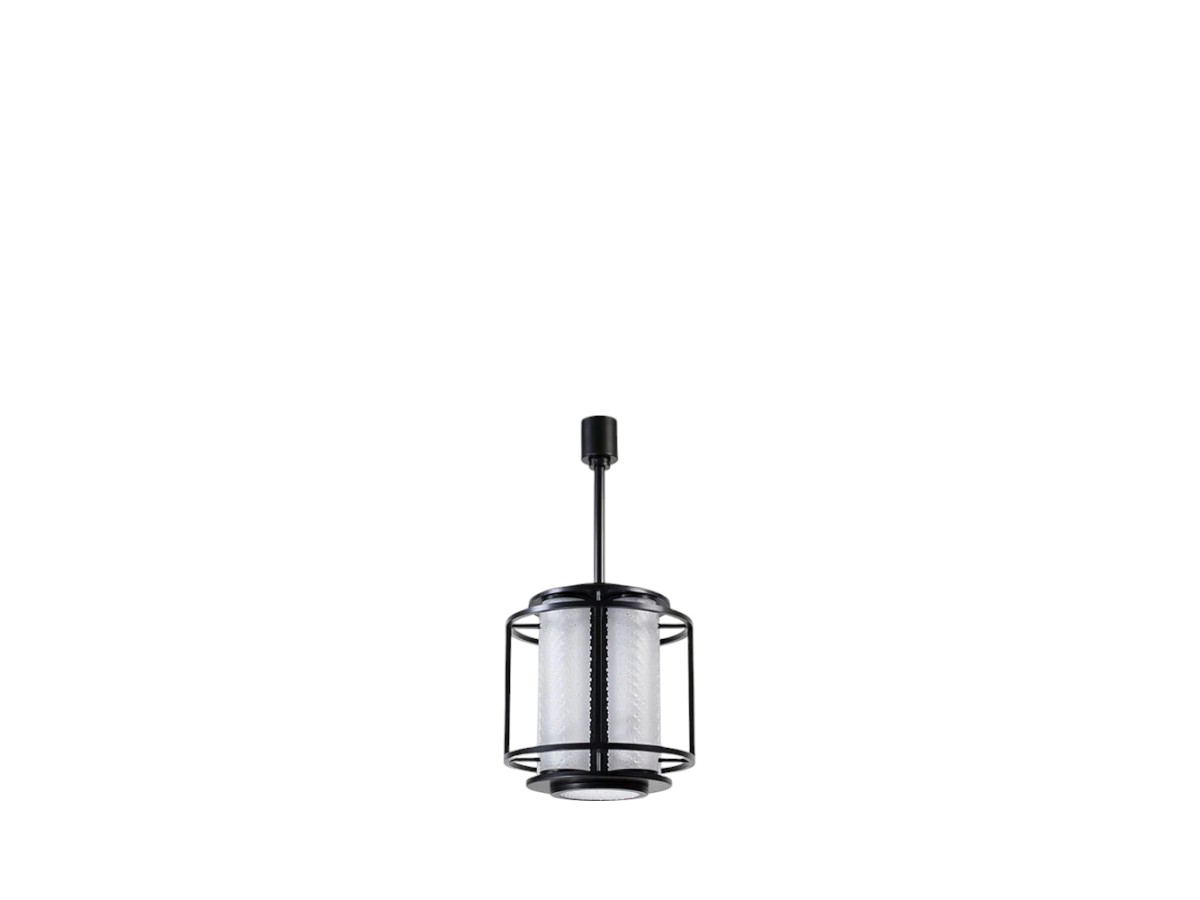 Lalique Coutard Lantern Ceiling Lamp Small Size By Pierre Yves Rochon