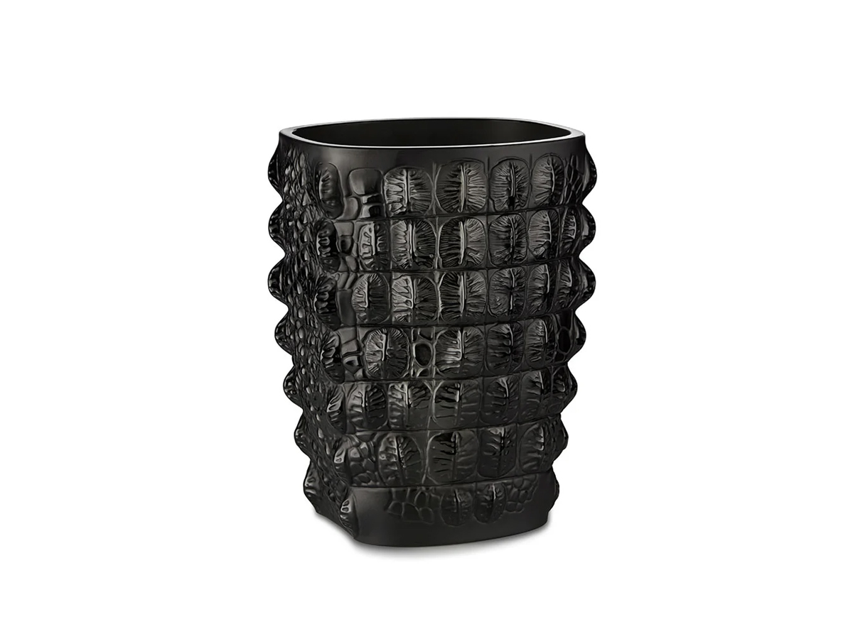 Lalique Croco Vase